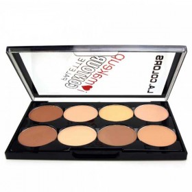 L.A. Girl I Love Make Up Contour 8 Shades Palette 